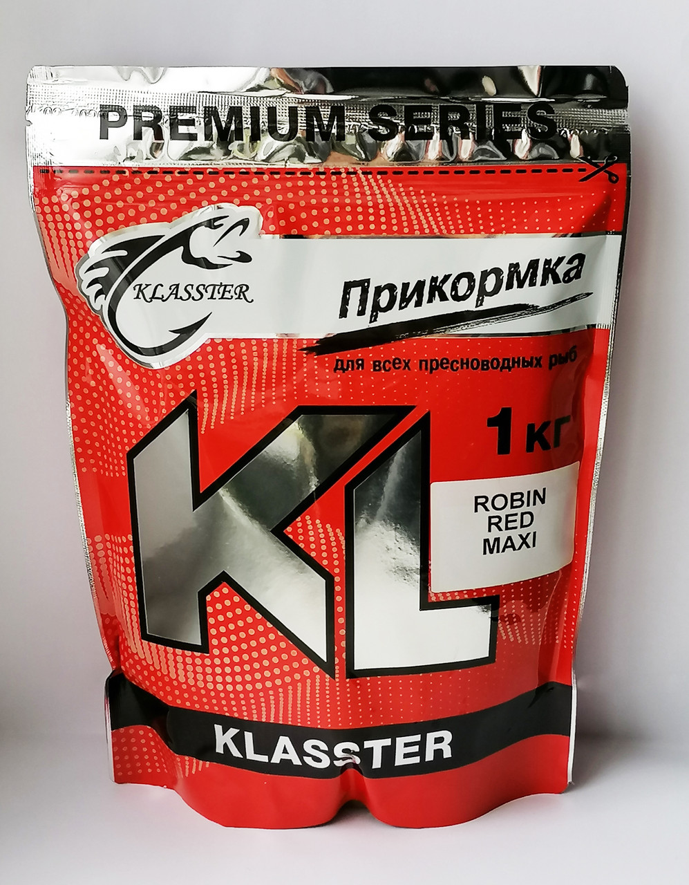 Прикормка Klasster Pemium "MAXI" RED ROBIN (1 кг)