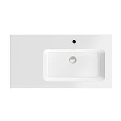 Умивальник з конгломерату з стільницею 105 х 50 см Eno Massi