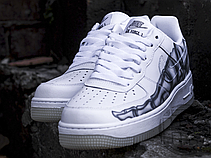 Чоловічі кросівки Nike Air Force 1 Low Skeleton Halloween White BQ7541-100, фото 5