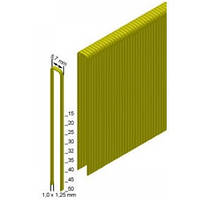 Скоба каркасная (столярная) Prebena типа E-30 (2,4 тис. шт.)