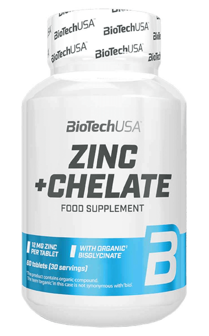 BioTech Zinc + Chelate 60 tabs