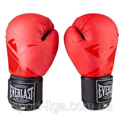 Боксерські рукавиці Everlast матові 8, 10, 12 унцій
