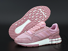 Жіночі кросівки Adidas ZX500 Pink White, фото 3