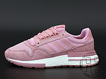 Жіночі кросівки Adidas ZX500 Pink White, фото 5