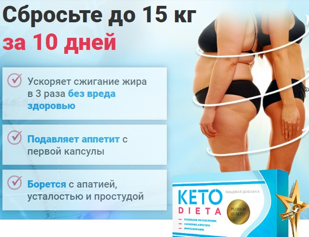 Капсули КЕТО-ДІЄТА