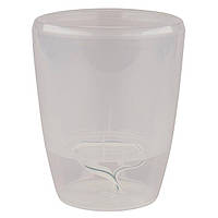 Вазон для орхідей подвійний Santino 'TWIN 1.3 л Прозорий