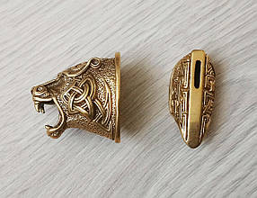 Наверші та гарда з бронзи для ножа № 29