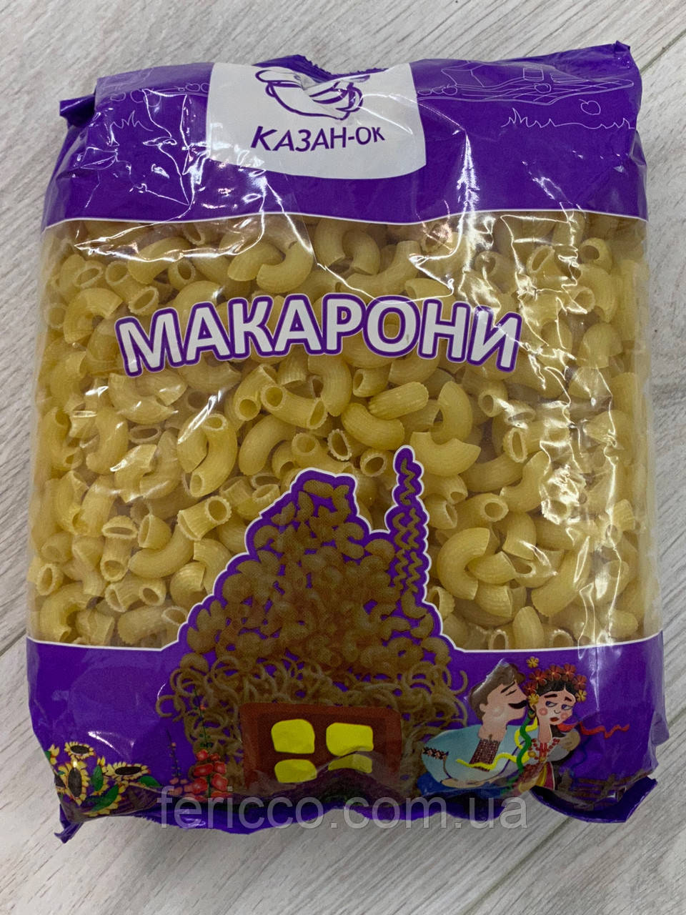 Макарони Ріжки ТМ Казанок 800г, фото 1