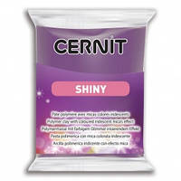 Полімерний моделін "Cernit-Shiny" 56гр гліттер ФІОЛЕТОВИЙ