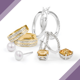 Сережки з медичного золота