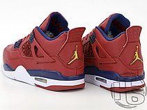 Чоловічі кросівки Air Jordan 4 Retro Fiba (2019) Red CI1184-617, фото 5