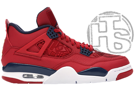 Чоловічі кросівки Air Jordan 4 Retro Fiba (2019) Red CI1184-617, фото 1