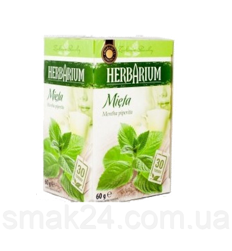 Чай трав'яний із м'ятою Herbarium Mieta 30пакет. Польща