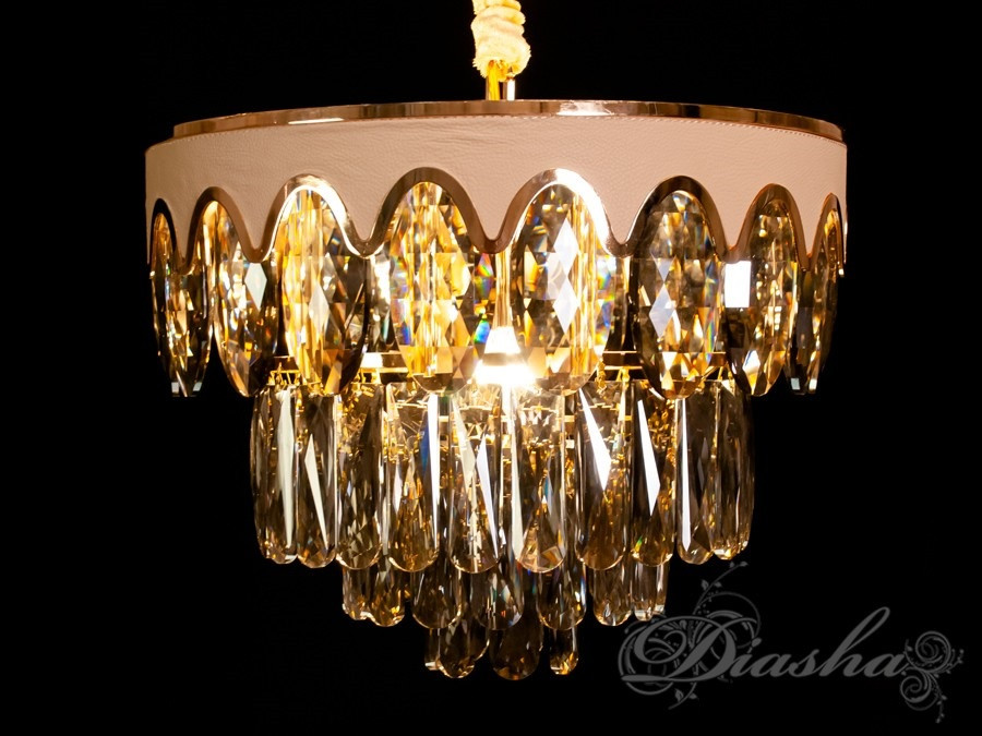 Сучасна кришталева люстра 19301-400G-CA, фото 1
