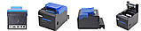 Чековий принтер Xprinter КУХОННИЙ C300H з дзвінком та світло індикацією Ethernet+USB+rs232 80мм, обріз, чорний, фото 7