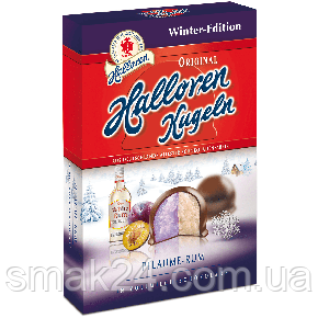 Конфеты со сливовым ромом Halloren Kugeln Pflaume Rum 125г Германия ...