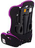 Автокрісло Bair Alpha 1/2/3 (9-36 кг) DA2418 чорний - фіолетовий, фото 8