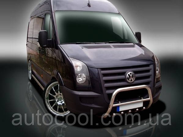 Захист переднього бампера (кенгурятник, бугель, дуга) Volkswagen Crafter