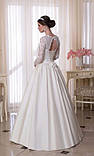Весільна атласна сукня "Олівія-2", фото 3