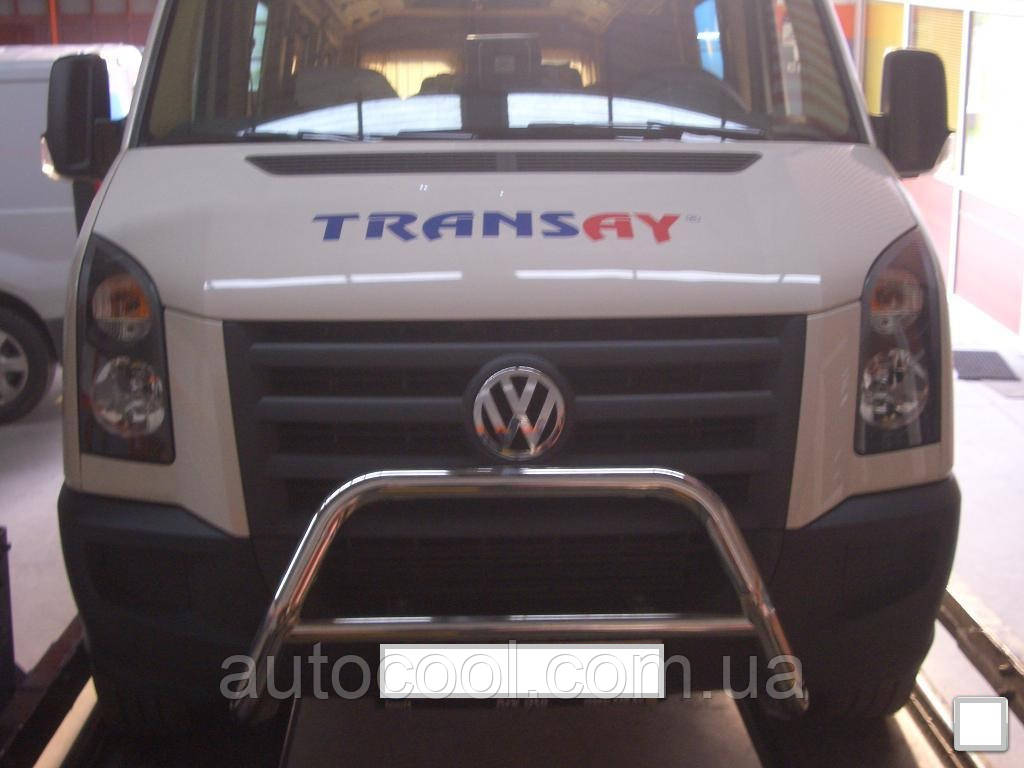 Захист переднього бампера (кенгурятник, бугель, дуга) Volkswagen Crafter, фото 1