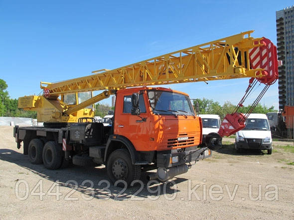 Автокран всюдихід 25 тонн для бездоріжжя