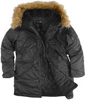 Зимняя женская куртка Аляска Darla Alpha Industries (черная)
