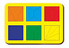 Склади квадрат, методика Нікітинних, 6 квадратів, ур.2, розвивальні ігри Нікітину, 240*170 мм, 064302, фото 2