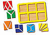 Склади квадрат, методика Нікітинних, 6 квадратів, ур.2, розвивальні ігри Нікітину, 240*170 мм, 064302, фото 3