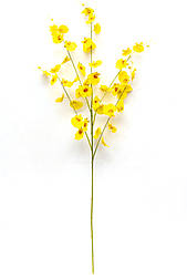 Штучна квітка Орхідея, 88 см, жовтий (630157)