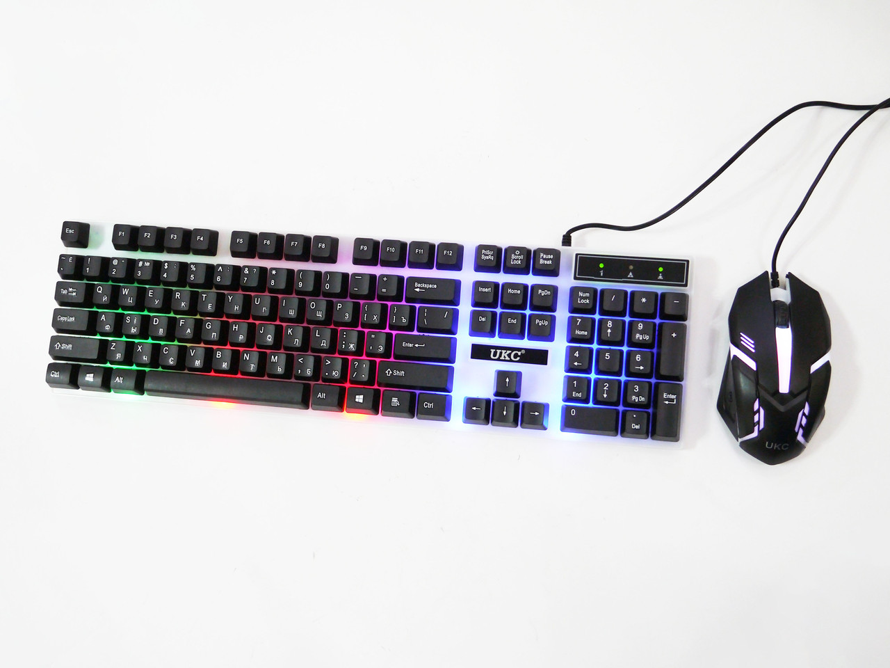 Клавіатура + мишка з підсвіткою UKC M416 Led
