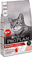 Pro Plan Adult Cat Salmon с лососем 1,5 кг сухой корм для взрослых кошек Purina