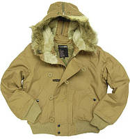 Женская куртка аляска N-2B Cotton Parka Alpha Industries (песочная)