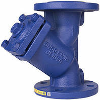 Фільтр сталевий фланцовий осадовий сітчастий Zetkama (Польща) тип 821F DN65 PN40 (ДУ65 РУ40) Зеткама