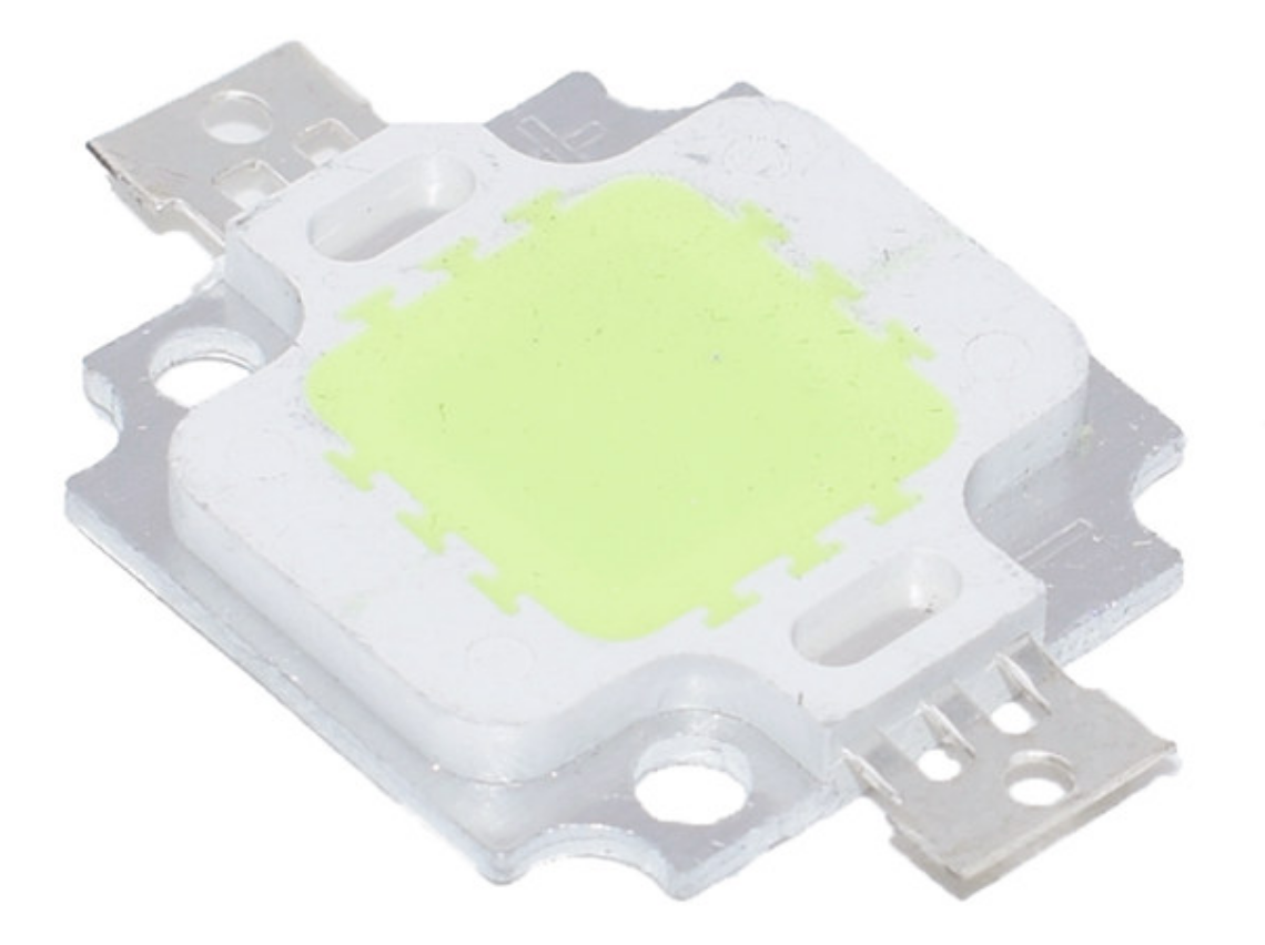 Світлодіод 10Вт 10W 9-12В - зелений