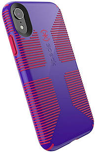 Протиударний, захисний чохол Speck Candyshell Grip Purple/Red для iPhone XR