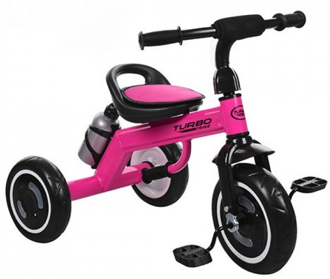 Триколісний велосипед M 3648-M-1, малиновий., фото 1