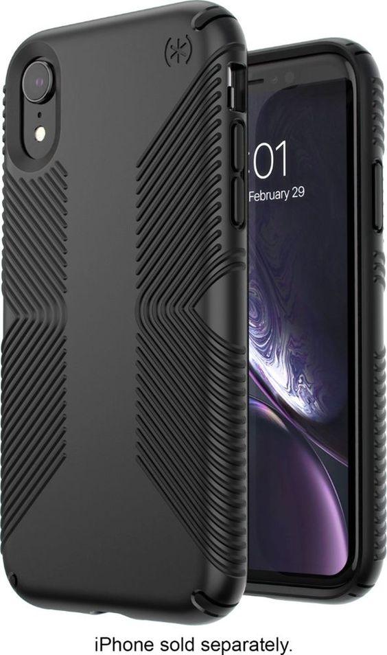 Чохол Speck Presidio Grip Black для iPhone XR, фото 1