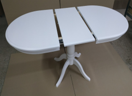 Обідній стіл для маленької кухні Еміль плюс Fusion Furniture, колір білий, фото 2