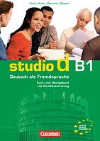 Studio d B1 (1-12) Kurs- und Ubungsbuch mit CD