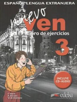 Nuevo Ven 3 Libro del ejercicios + CD audio