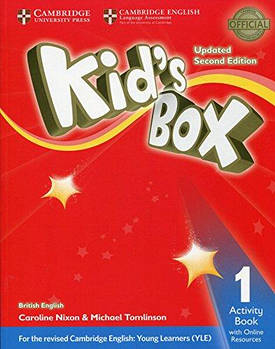 Kid's Box Updated 2nd Edition 1 Activity Book with Online Resources