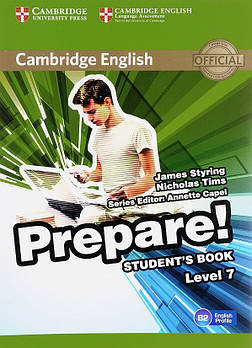 Cambridge English Prepare! Level 7 Student's Book