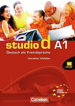 Studio d  A1 Whiteboardmaterial auf DVD-ROM Interaktive Tafelbilder Einzellizenz