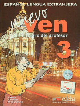 Nuevo Ven 3 Libro del profesor + CD audio