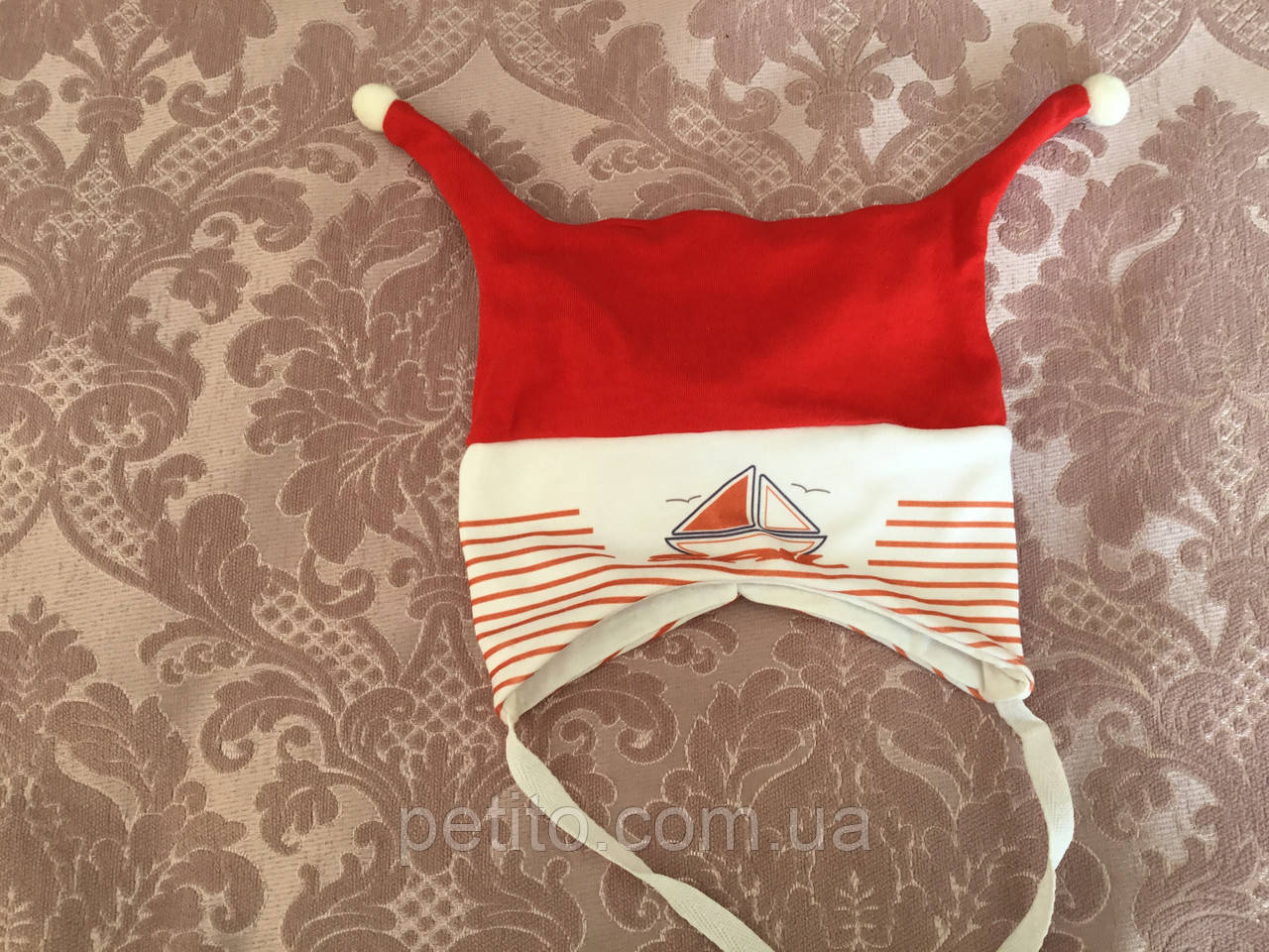 Яскрава дитяча шапочка на літо, фото 1