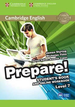 Cambridge English Prepare! Level 7 Student's Book and online Workbook