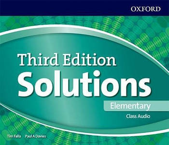 Solutions 3rd Edition Elementary Class Audio CDs (4)