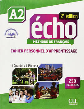 Echo 2e édition A2 Cahier d'exercices + CD audio + livre-web