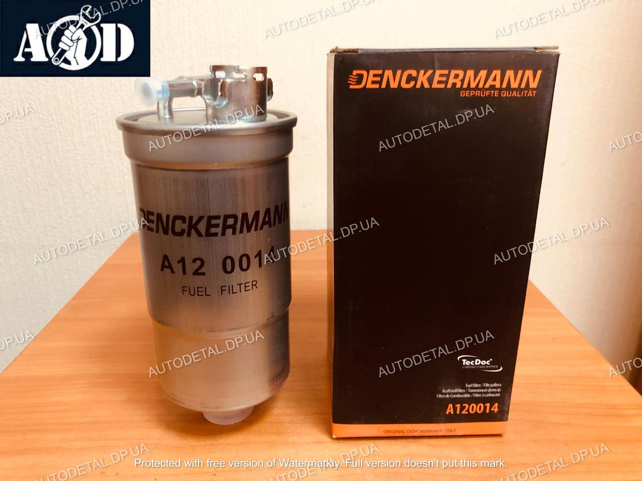 Фильтр топливный Volkswagen Golf IV 1.9 TDI (дизель) 1997-->2005 Denckermann (Польша) A120014 - фото 1 - id-p1148281171