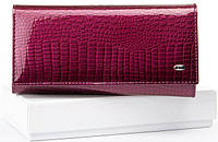 Женский кожаный кошелек SERGIO TORRETTI W501 фиолетовый натуральная кожа